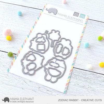 Mama Elephant Creative Cuts - Zodiac Rabbit